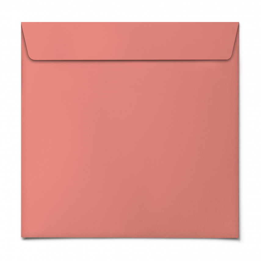 Briefumschläge - Orange - Quadrat