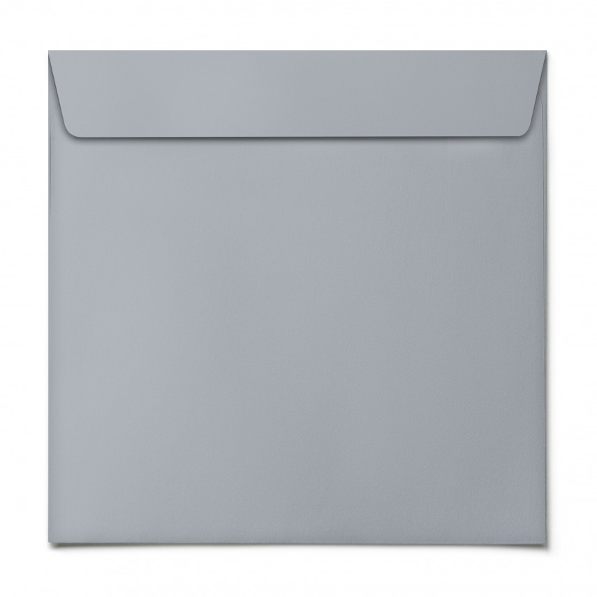 Briefumschläge - Grau - Quadrat
