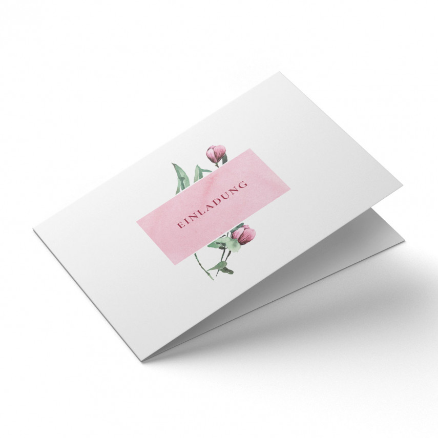 Elegante Tauf-Einladungskarten Mit Eukalyptus & Goldfolie – 25 Karten Inkl. Umschläge (C02)