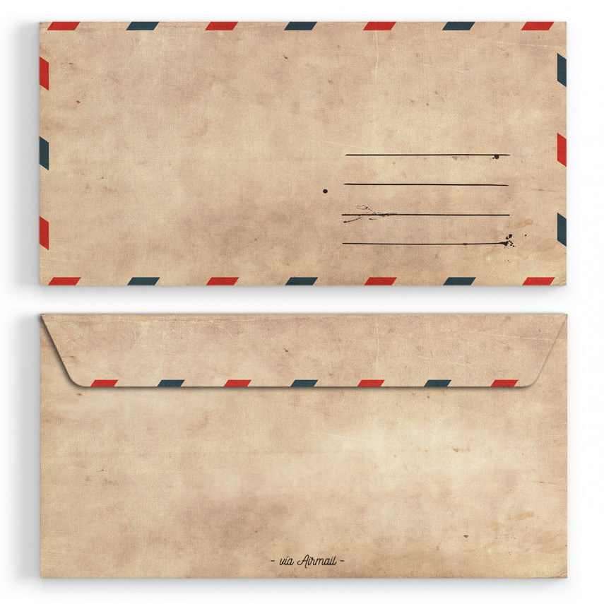 Briefumschläge - Vintage - DIN Lang