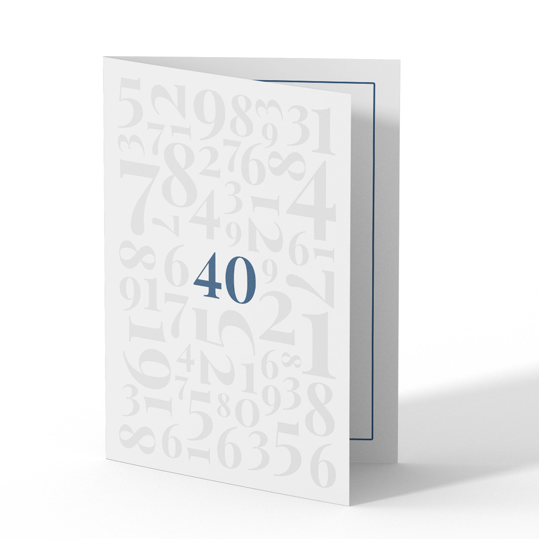 Einladungskarten Zum 40 Geburtstag Mit Zahlen