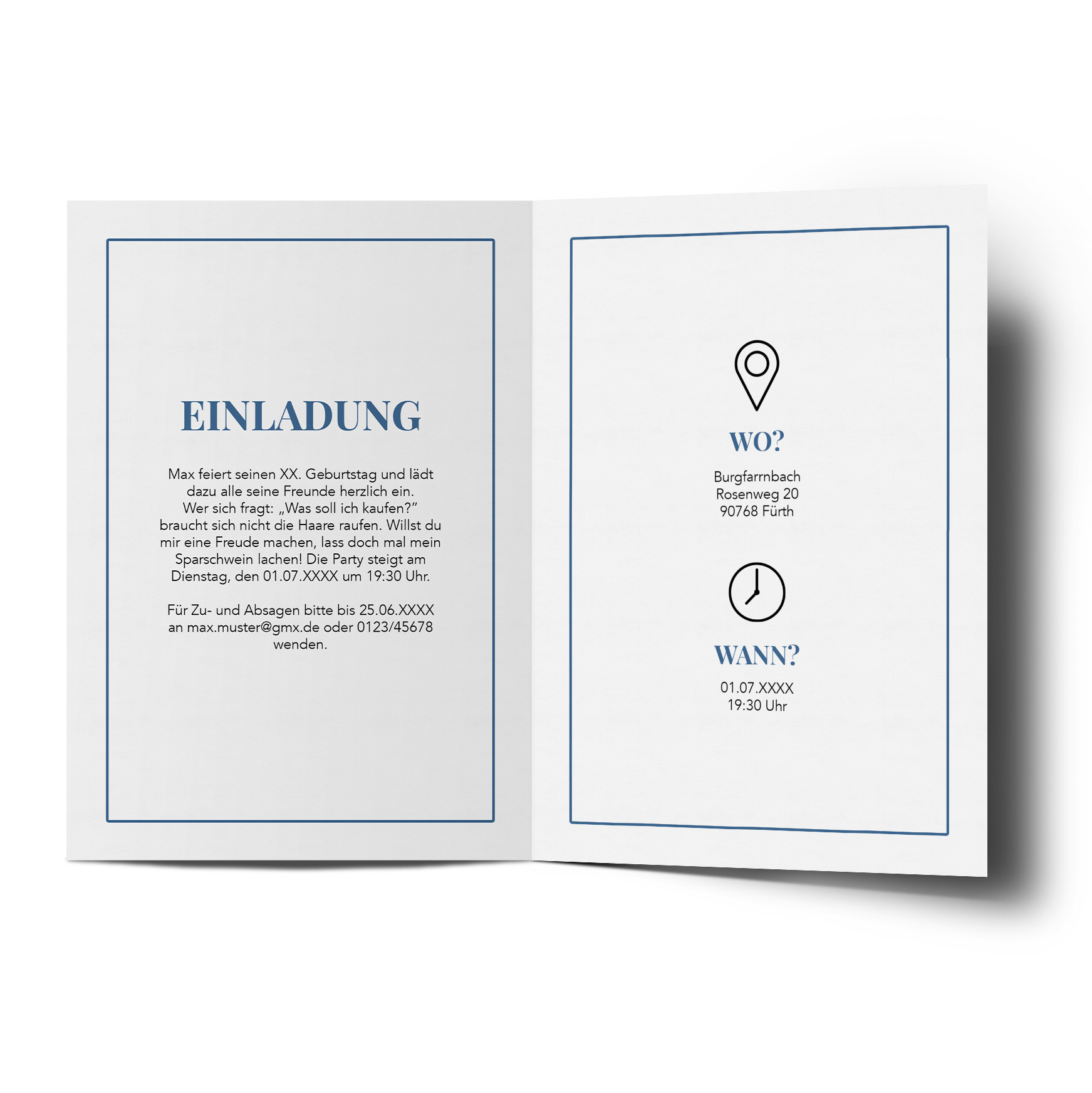 Einladungskarten Zum 18 Geburtstag Mit Zahlen