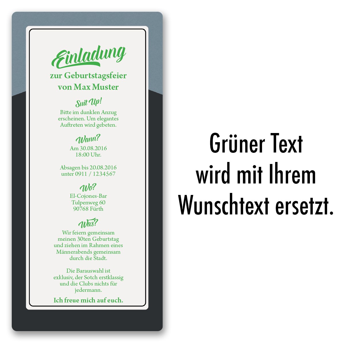 Einladungskarten Zur Black And White Party