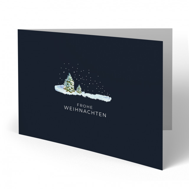 Firmen Weihnachtskarten - Polarnacht