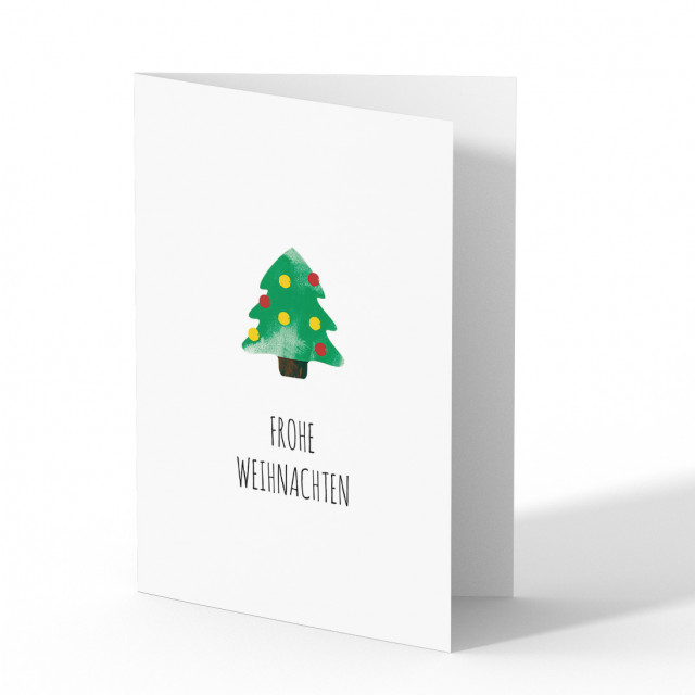 Weihnachtskarten - Christbaum