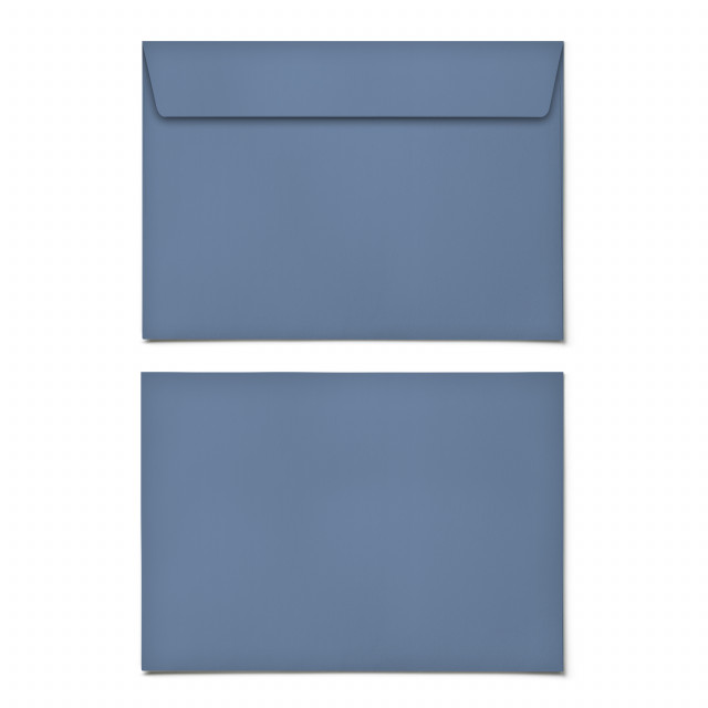 Briefumschläge - Blau - DIN C6