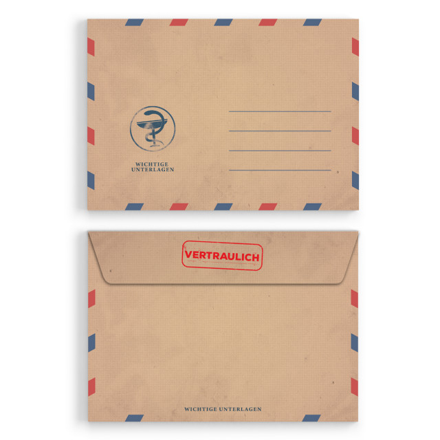 Briefumschläge - Krankschreibung - DIN C6