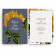 Save the Date Karten zur Hochzeit - Blumen Orange